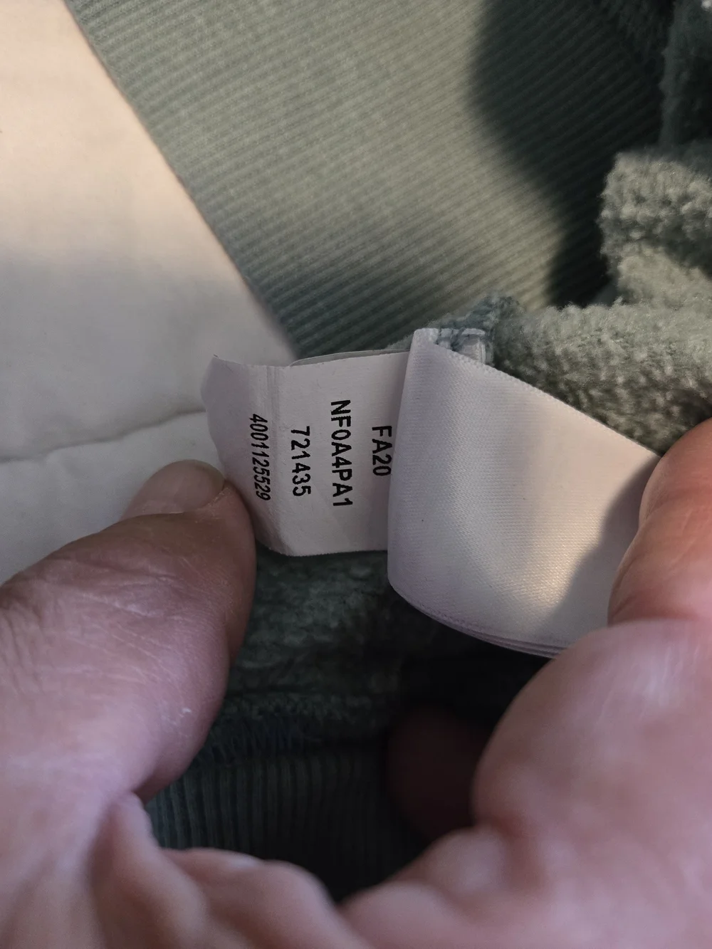 The North Face Men’s Sage Green Logo Hoodie0786